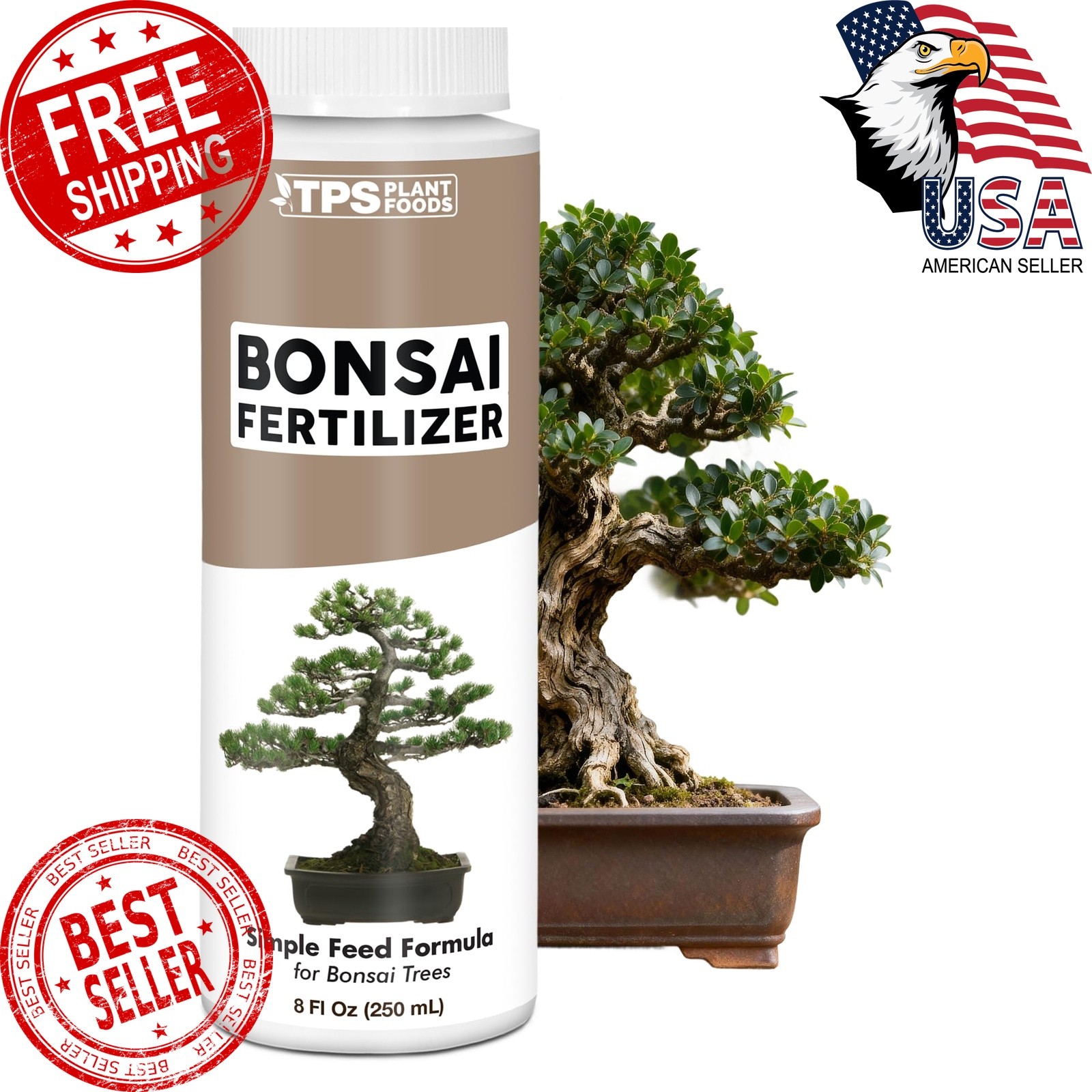 TPS NUTRIENTS Bonsai Fertilizer Liquid 8 oz
