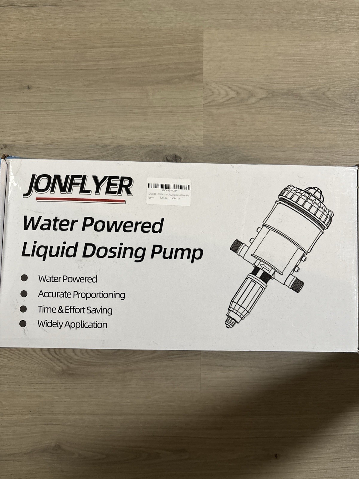 1-10% Fertilizer Injector Automatic Chemical Liquid Dosing Pump,