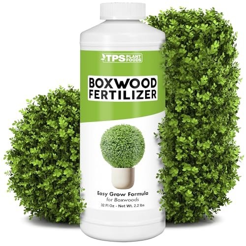 Liquid Boxwood Fertilizer – Plant Food for Lush Growth, Green Foliage & Strong R