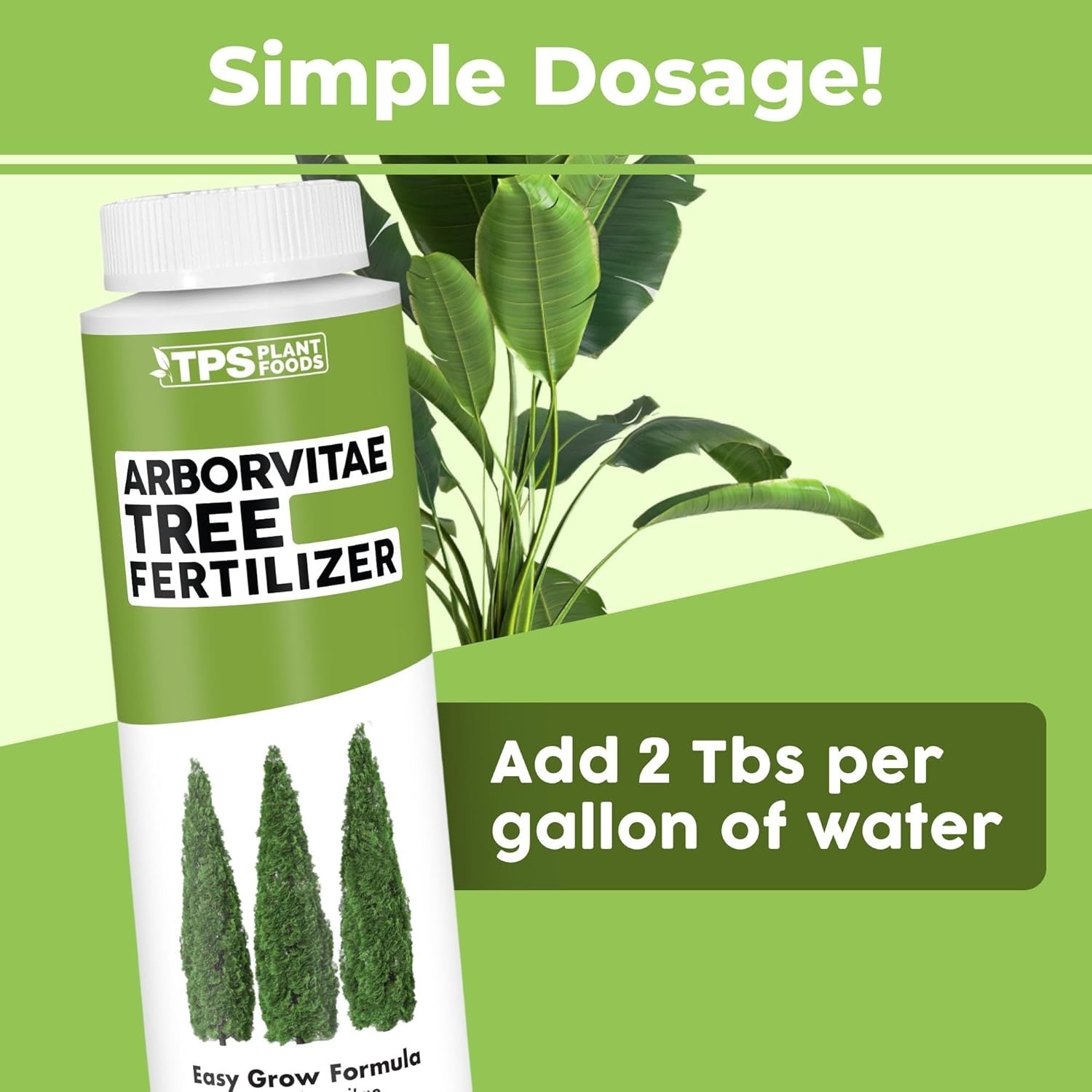 Thuja Green Giant Fertilizer 8oz | Boosts Vitality & Addresses Growth Issues