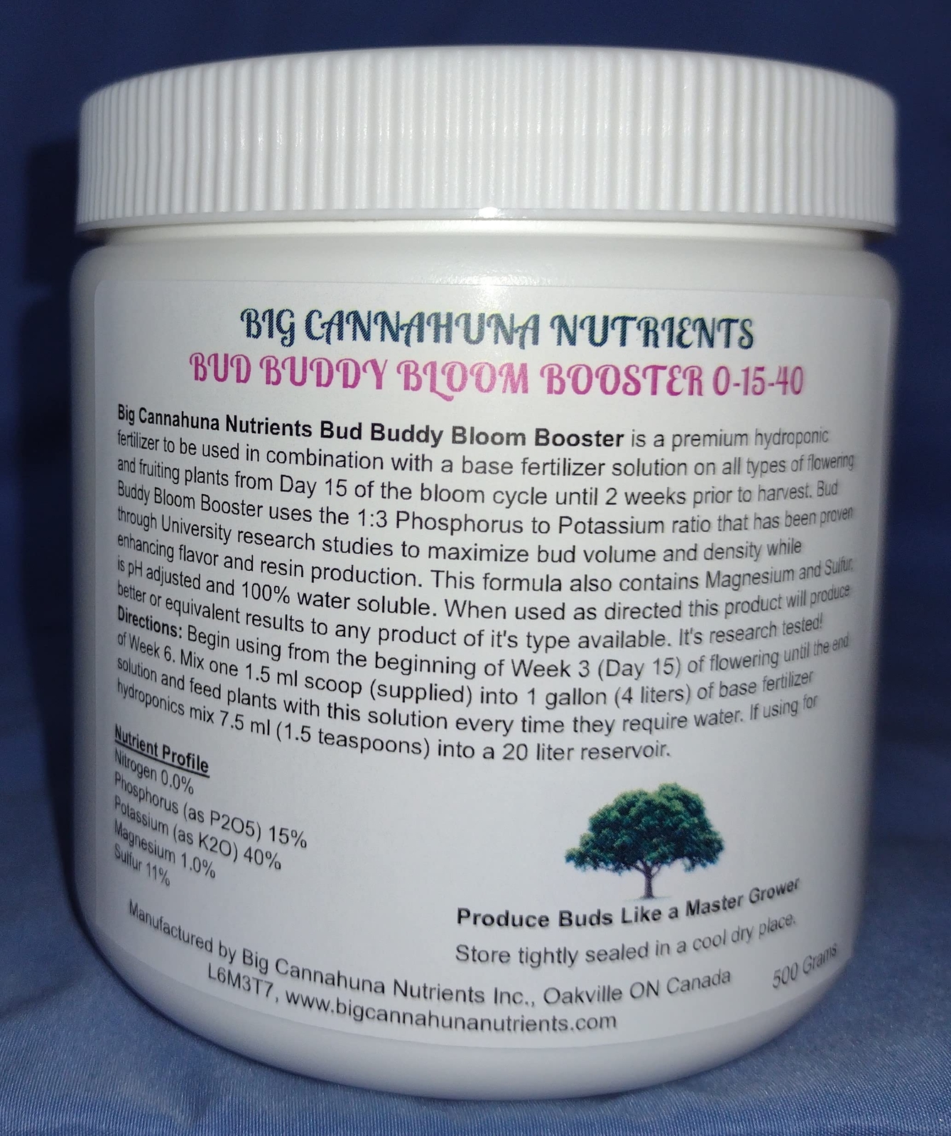 Bud Buddy Bloom Booster 250 Grams