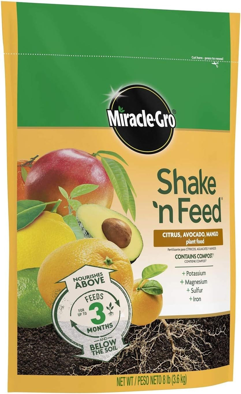 Shake ‘N Feed Citrus, Avocado and Mango Plant Food 8 Lbs.