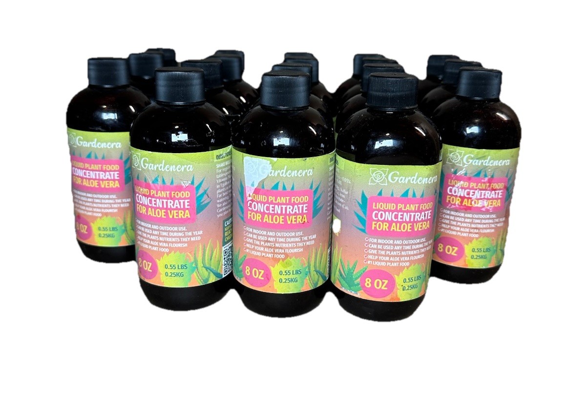 Lot of 18 Gardenera Liquid Plant Food Concentrate for Aloe Vera 8oz