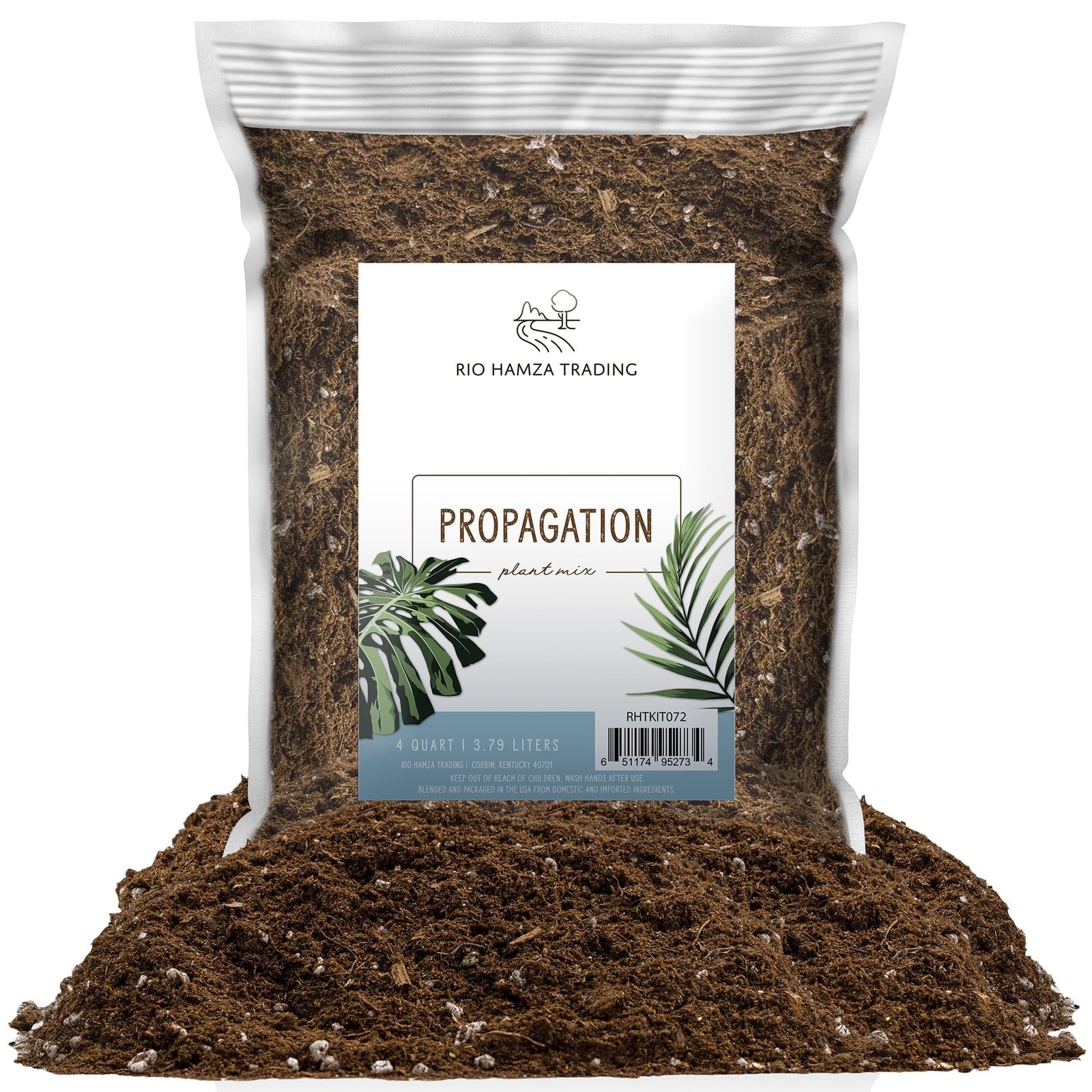 Planting Mix for Plant Propagation (4 Quarts), Hand Blended Soilless Mix for …
