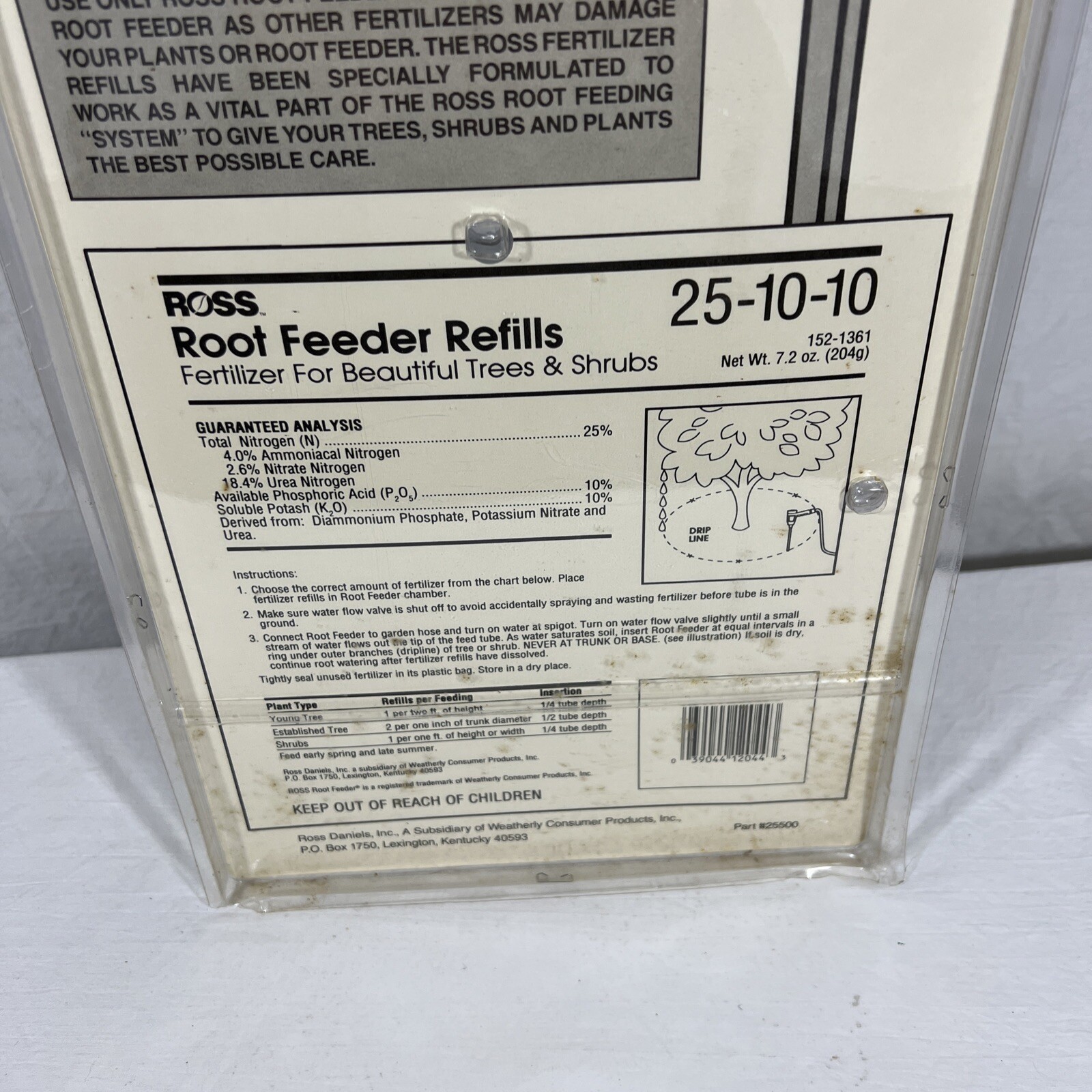 (NEW) Vintage Ross Root Feeder Heavy Duty Model 1200A W/Bonus Cartridges SEALED