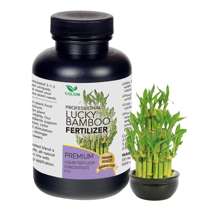 Lucky Bamboo 8 oz Bottle Professional Liquid Concentrate 3-1-2 for Plants and Fl