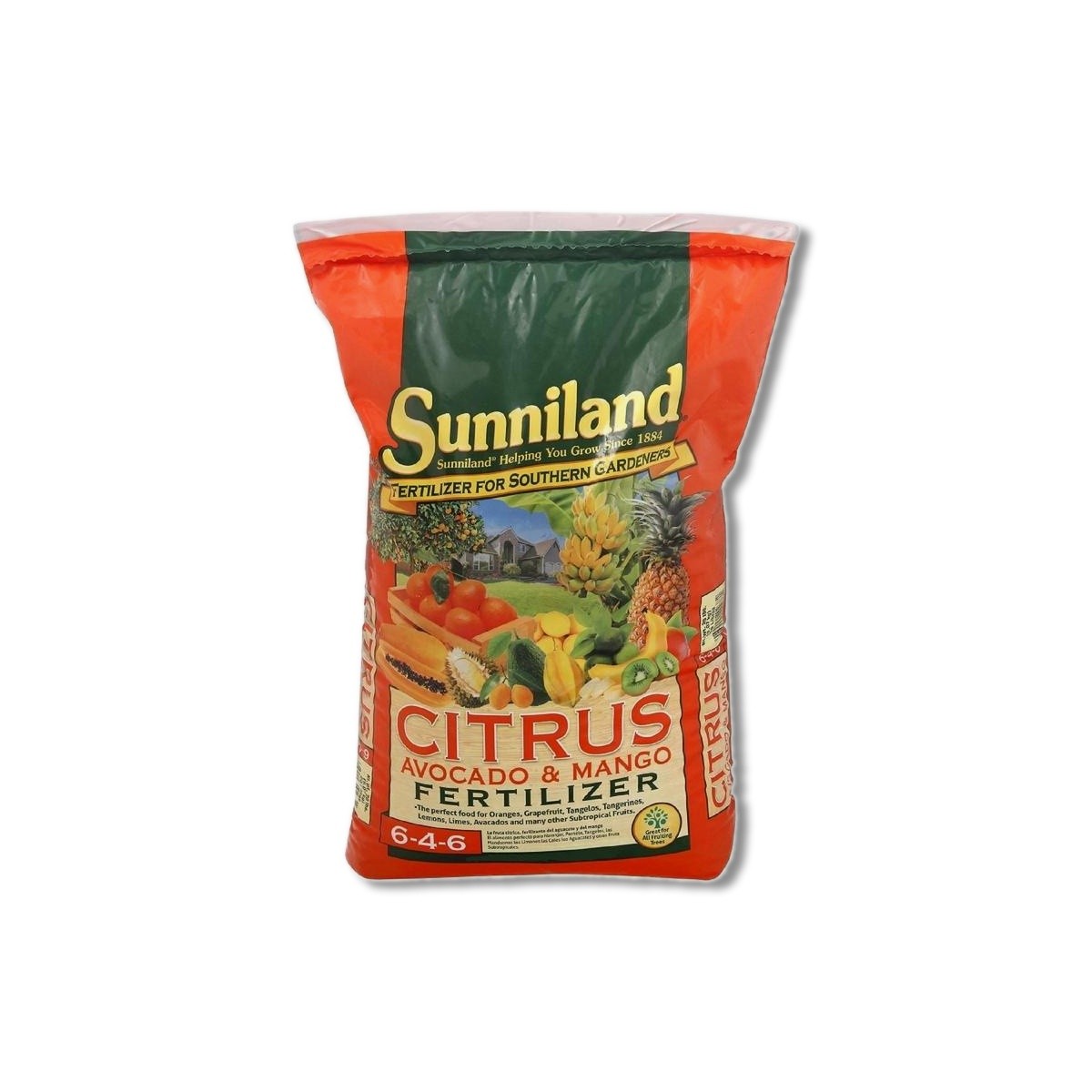 Sunniland Avocado and Mango 6-4-6 Plant Fertilizer 40 lb 120239