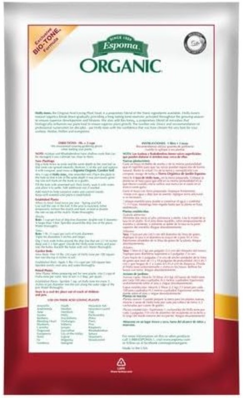 Organic Holly-Tone 4-3-4 Fertilizer – Best for Hydrangeas & Evergreen Plants