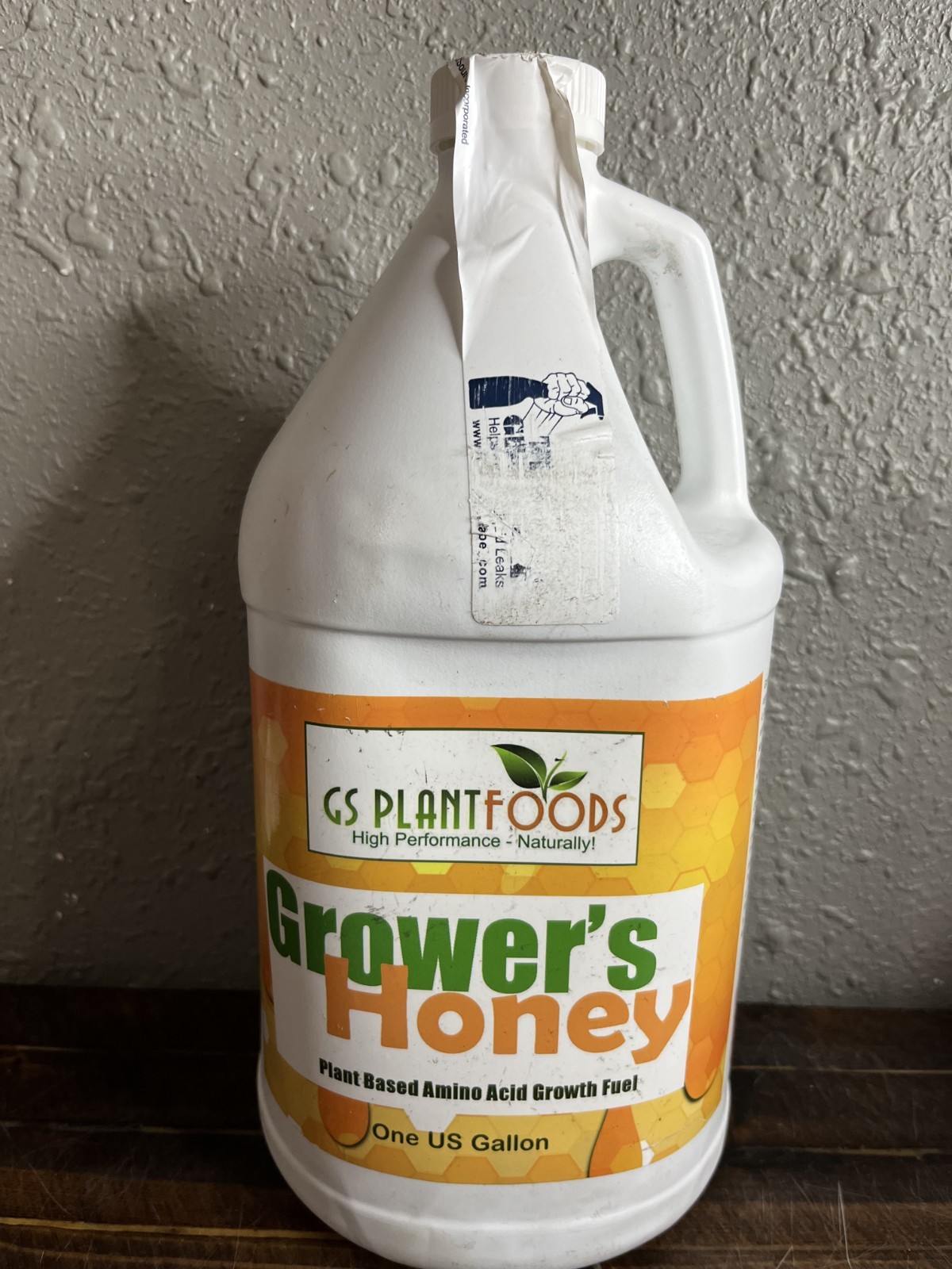 GS Plant Foods Grower’s Honey Plant Based Amino Acid Growth Fuel One Gallon