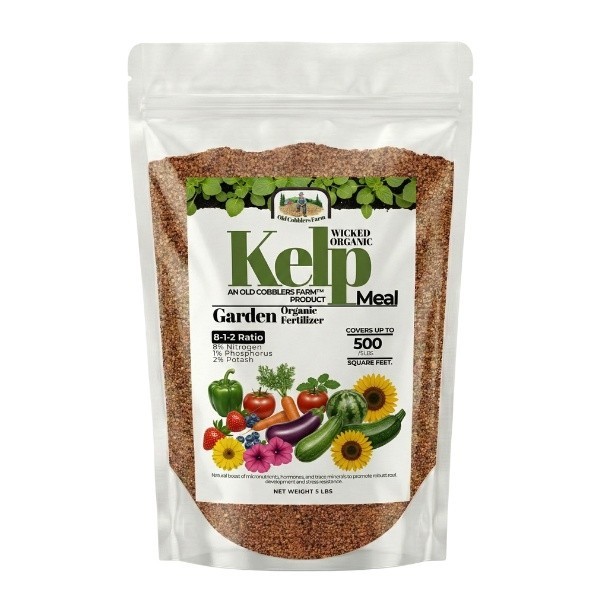 Old Cobblers Farm™ Wicked Organics Kelp Meal Fertilizer Seaweed Soil Conditioner