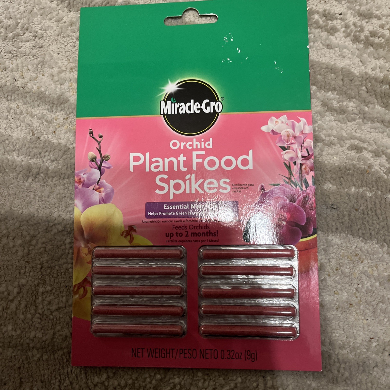 Miracle-Gro (#1003661) Orchid Plant Food Spikes (10 spikes per pack)