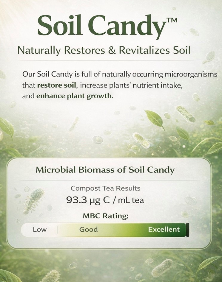 Soil Candy. Concentrated Worm Tea with Bat and Seabird Guanos.