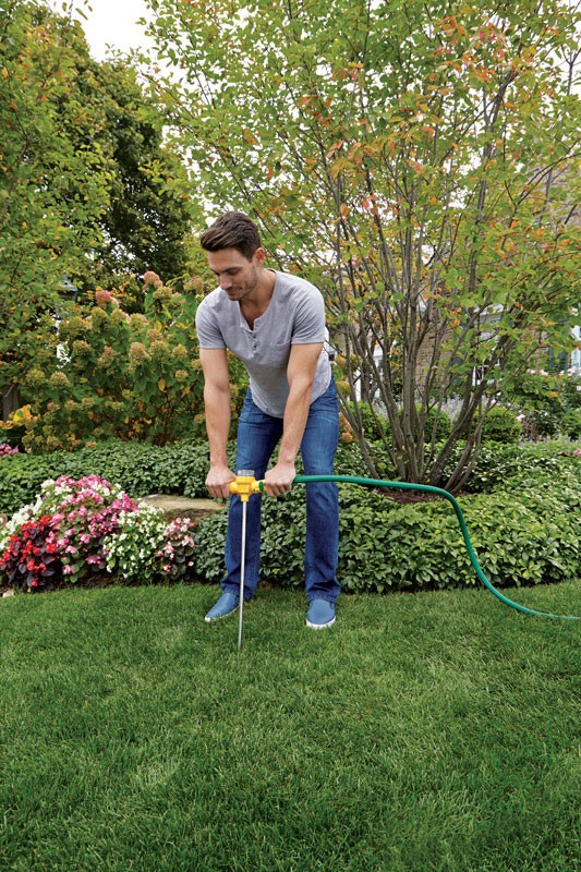 Ross 12044 Yellow Metal and Plastic Heavy Duty Easy Gardener Root Feeder
