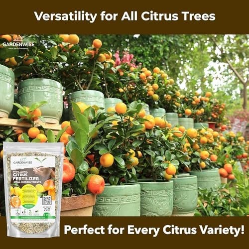 GARDENWISE Professional Citrus Fertilizer + Vital Micronutrients; Perfect Bal…