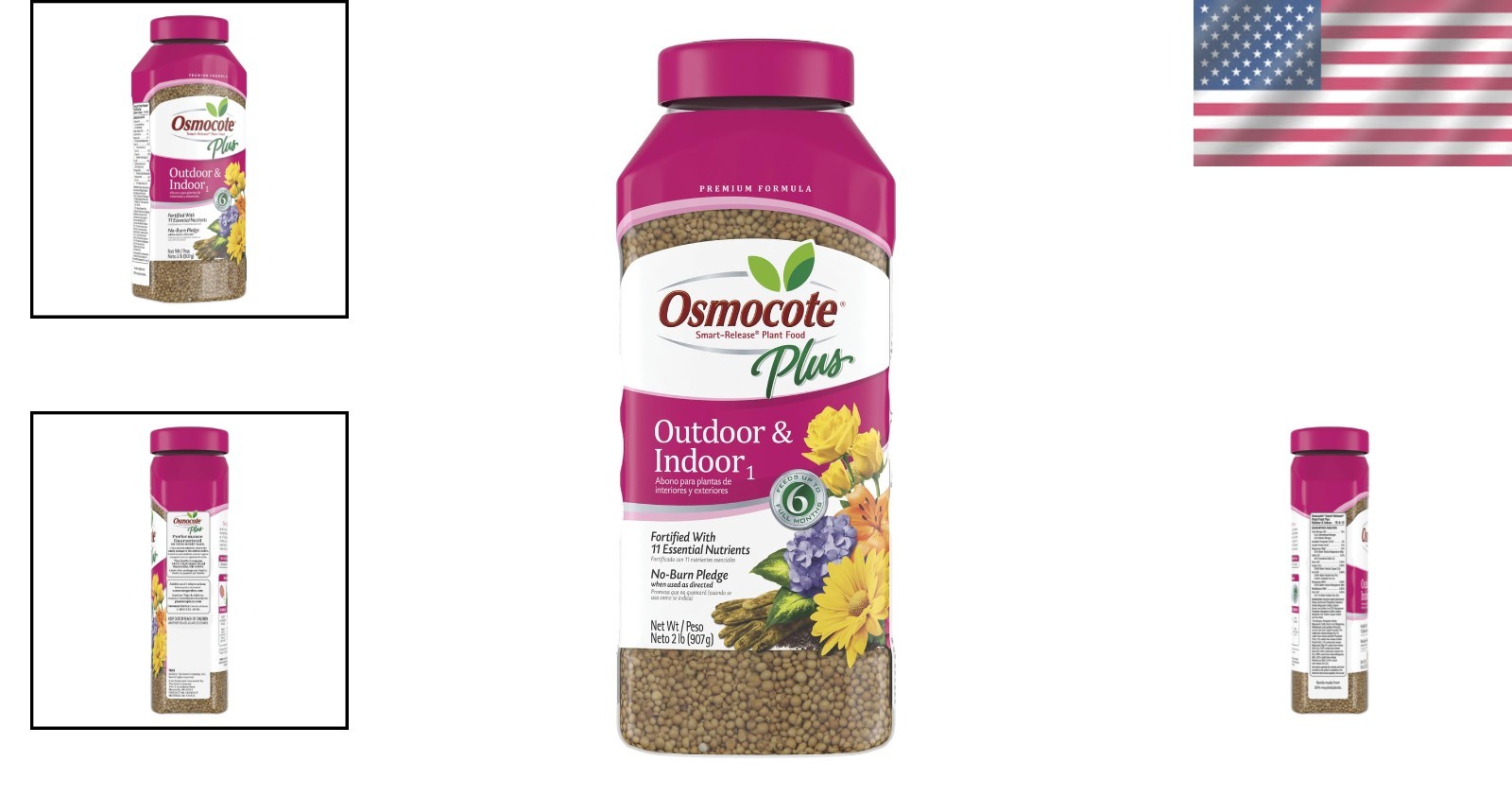 2 Lbs No-Burn Smart-Release Fertilizer – Perfect for Indoor & Outdoor Gardening