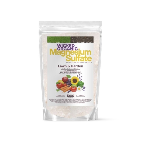 Old Cobblers Farm™ Wicked Organics Magnesium Sulfate – Strong & Vibrant Leaves