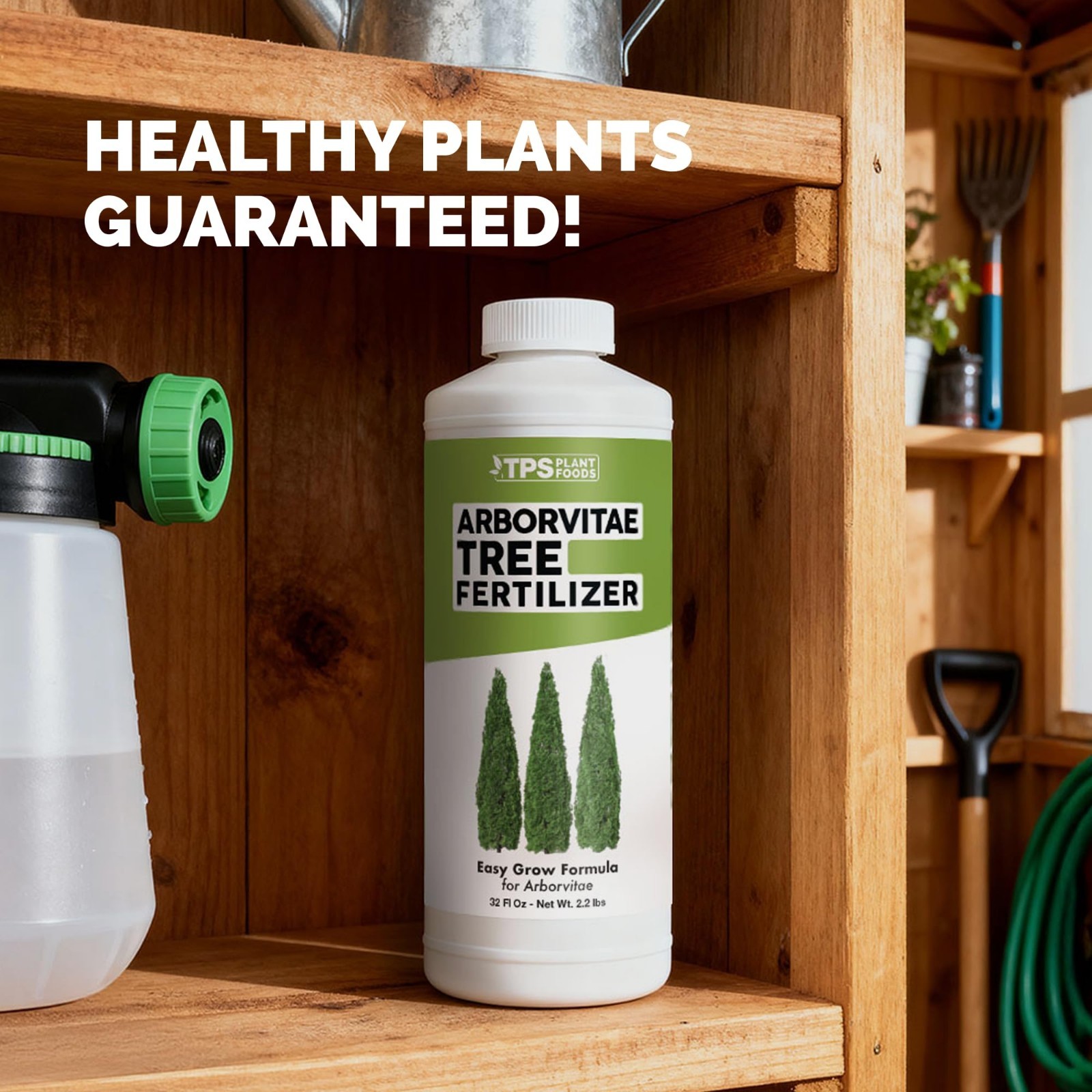 Liquid Fertilizer for Arborvitae & Thuja Trees – 1 Gal Plant Food for Fast Growt