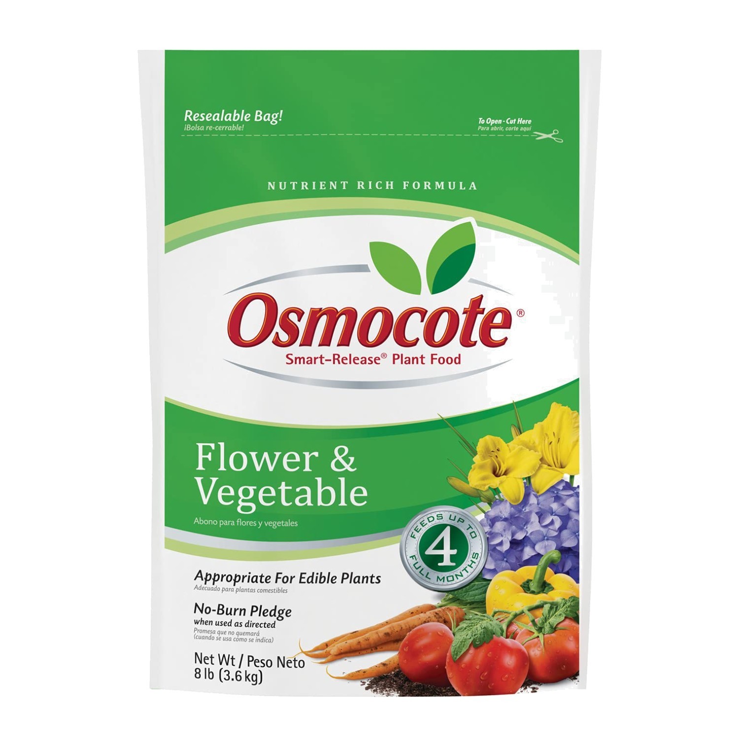 Continuous Release Fertilizer 8 lb. for Vegetables & Flowers