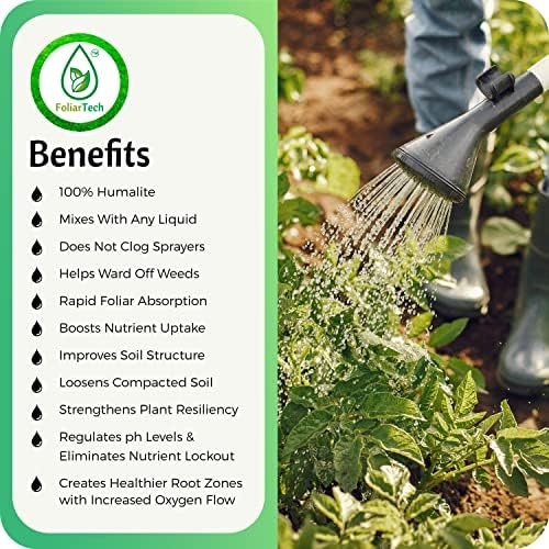 Humic Acid Organic Lawn Fertilizer – Fulvic Humic Mineral Blend for Trees, Sh…