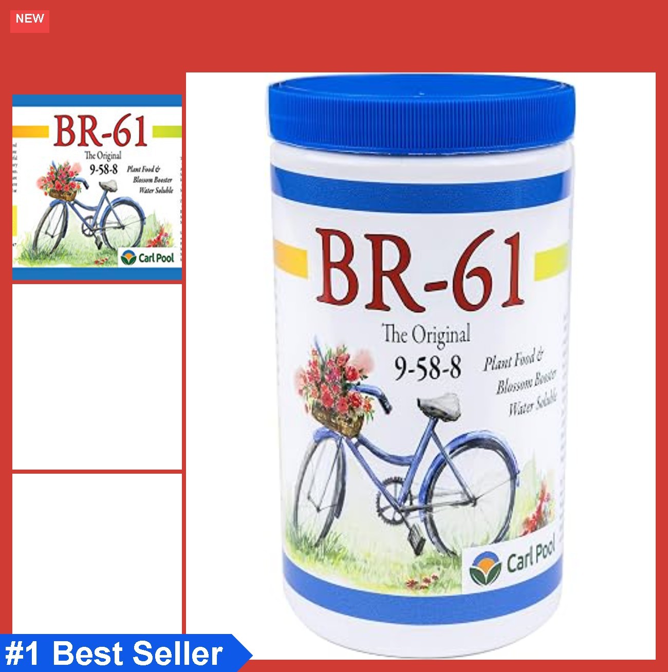 Fertilizer 9-58-8 24 oz Granules Plant Food for Root Growth