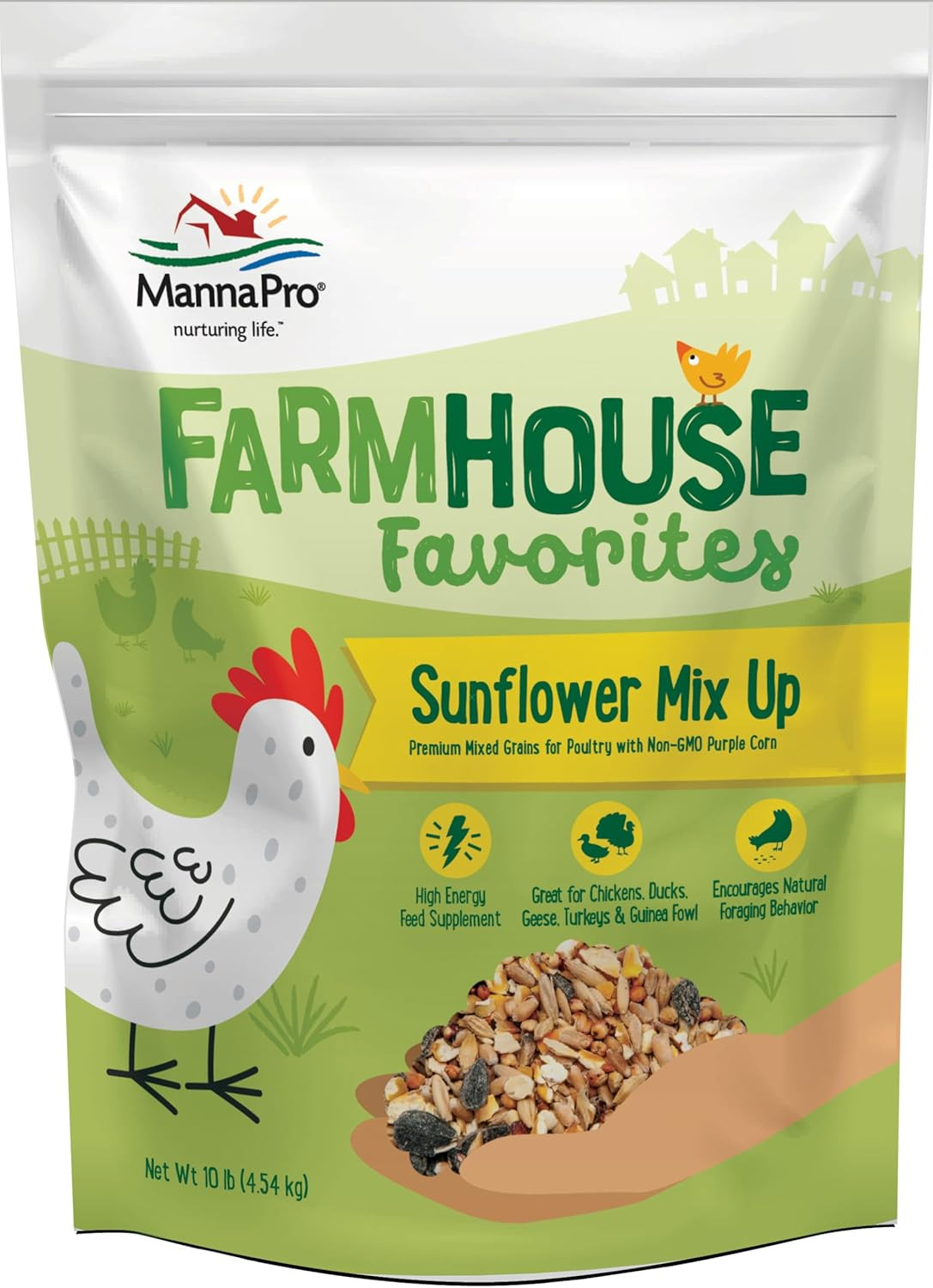 Farmhouse Favorites – Sunflower Mix up – Premium Grains for Poultry – Made with