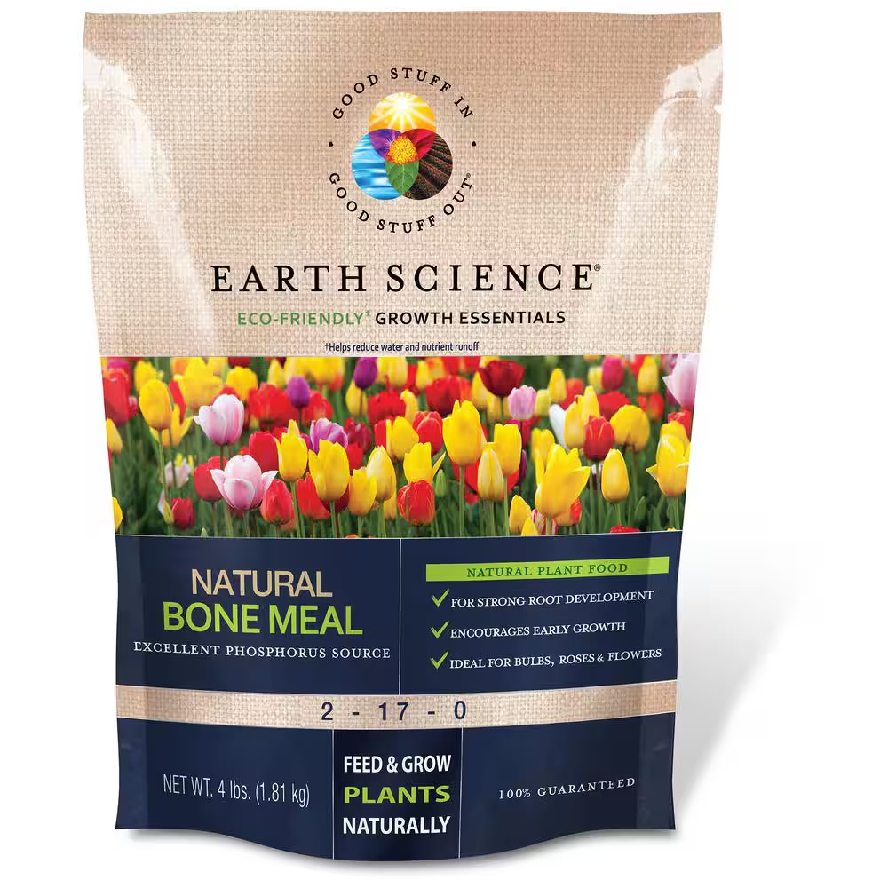 4 Lbs. Organic All-Purpose Bone Meal Plant Food Fertilizer