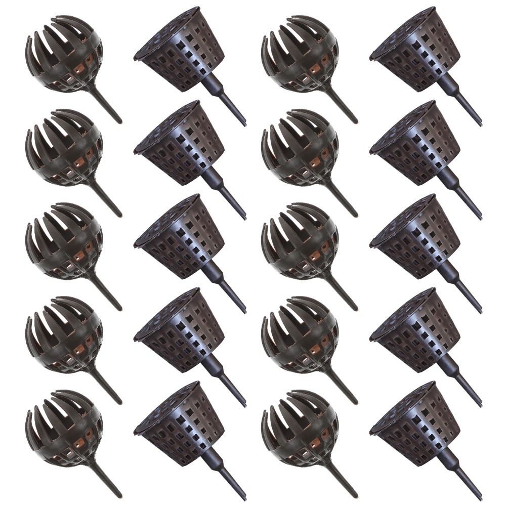 Gardening Fertilizer Box Gardening Accessories Plastic 20Pack 2.2×1.6×1.6in
