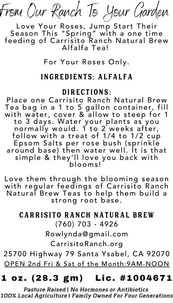 Alfalfa Tea – Soil Conditioner (3 Pack)