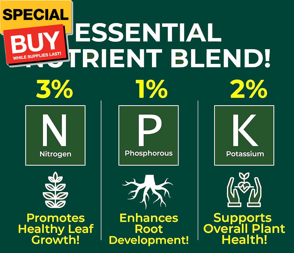 Professional Fiddle Leaf FIG Spray Fertilizer Mist for Home Gardening | 3-1-2 Ge