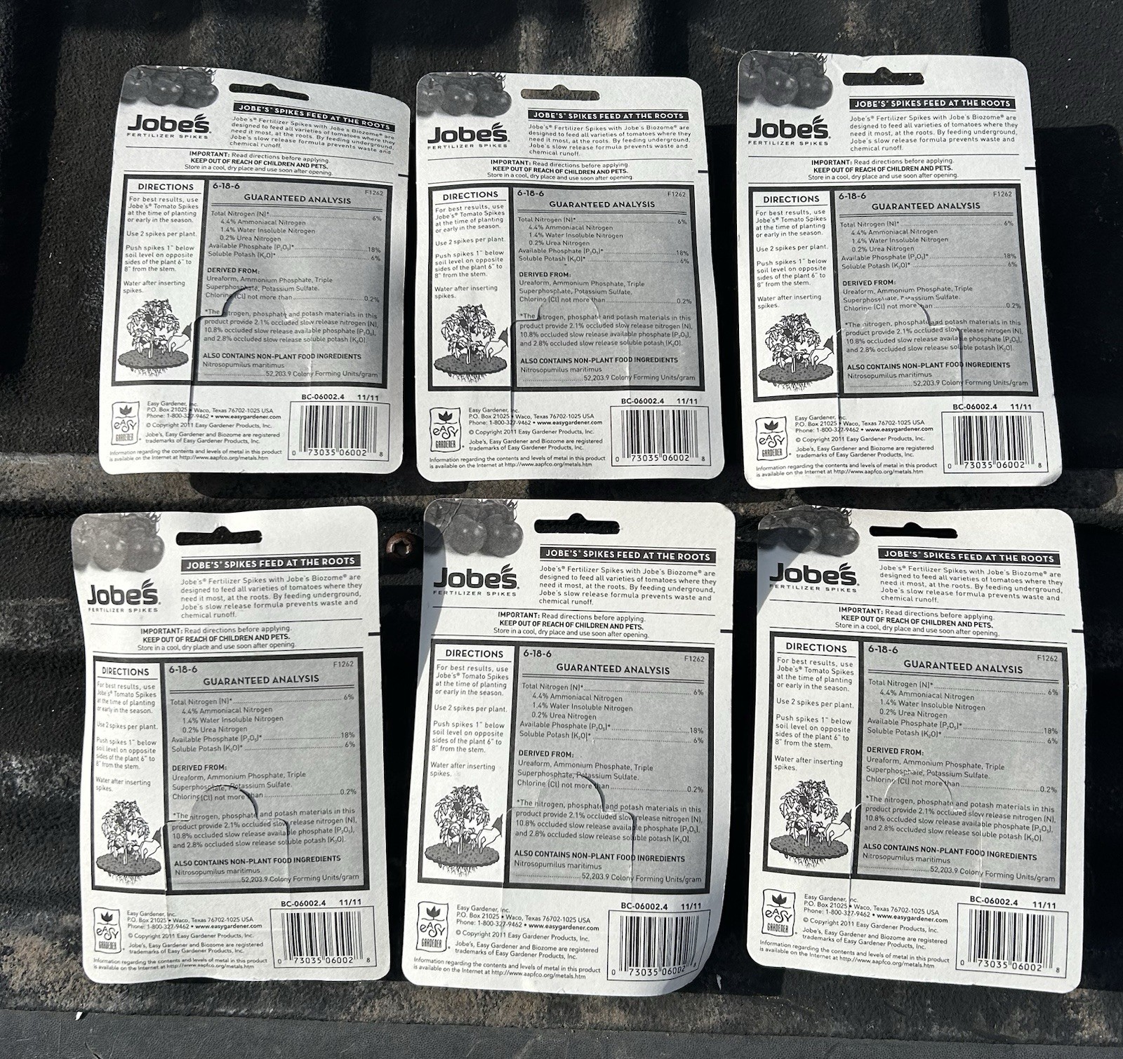 SEALED Jobe’s Fertilizer 48 Spikes – Easy Plant Care For Tomato Plants FREESHIP