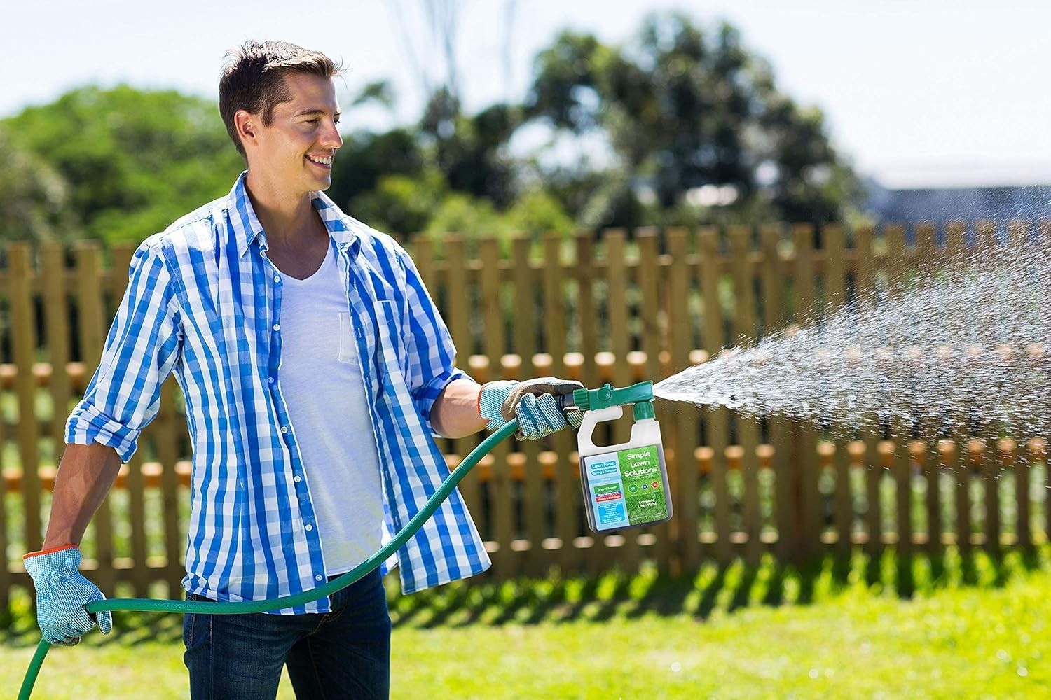 16-4-8 Balanced Liquid Lawn Food – 32 oz for Vibrant Green Lawns