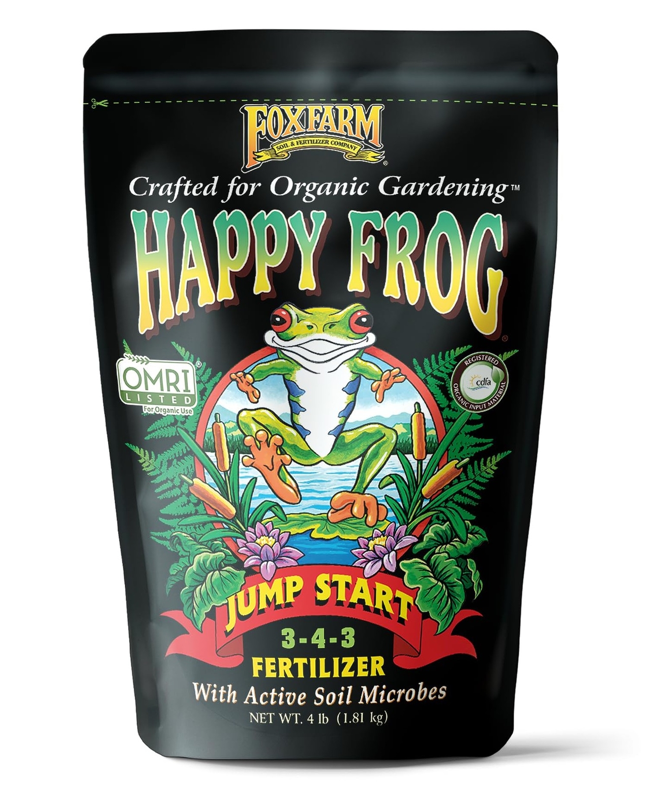 FoxFarm Happy Frog Jump Start Fertilizer, Seedling Fertilizer for Essential N…