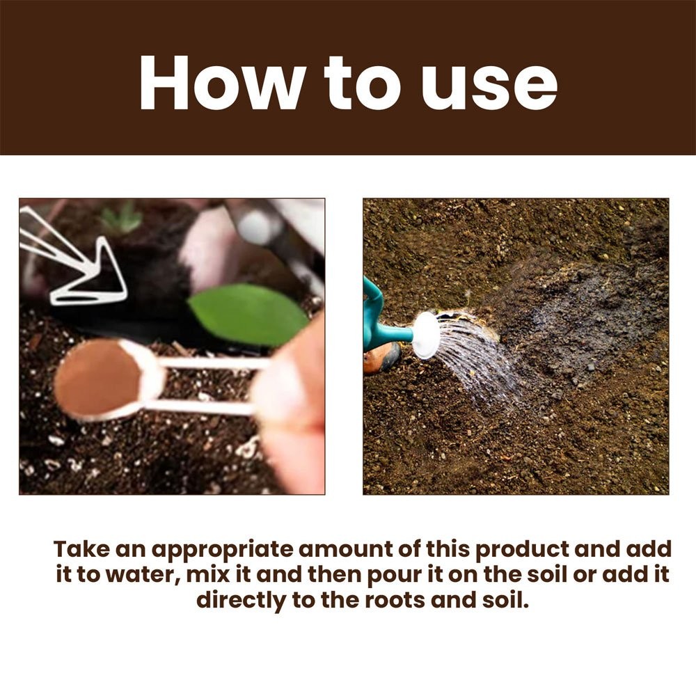 Soil Activator – Soil Conditioner,Plant and FlowerFertilizer 60g 120g US