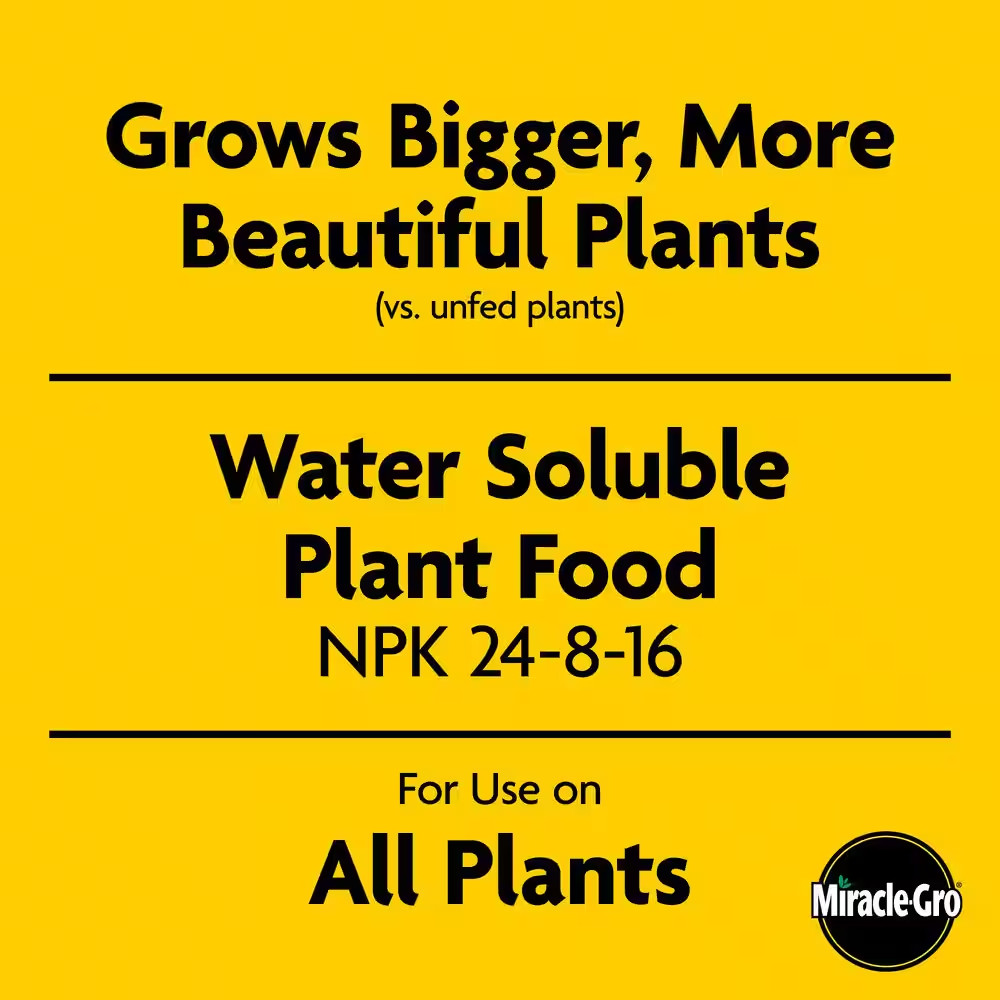 4.25 lb Water Soluble All Purpose Plant Food for Indoor Outdoor Plants
