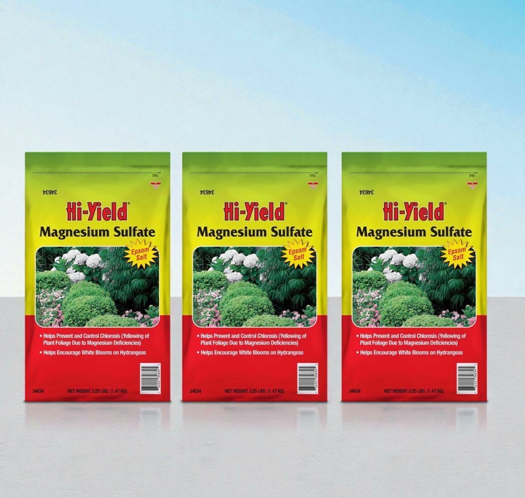 3 Bags HI-YIELD MAGNESIUM SULFATE 4LB Bags