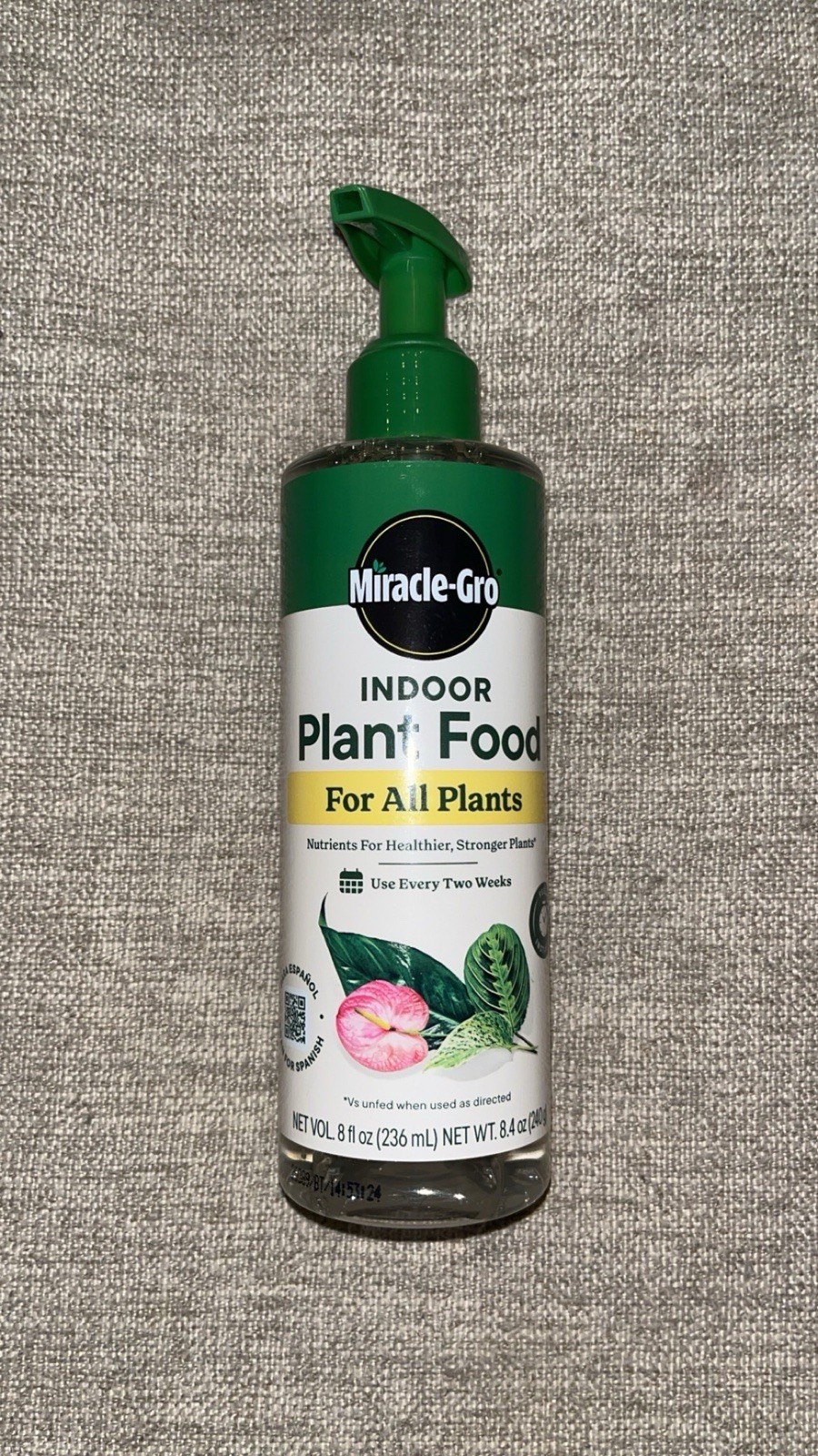 Miracle-Gro Indoor Plant Food for All Plants, Liquid Plant Food for Houseplants,