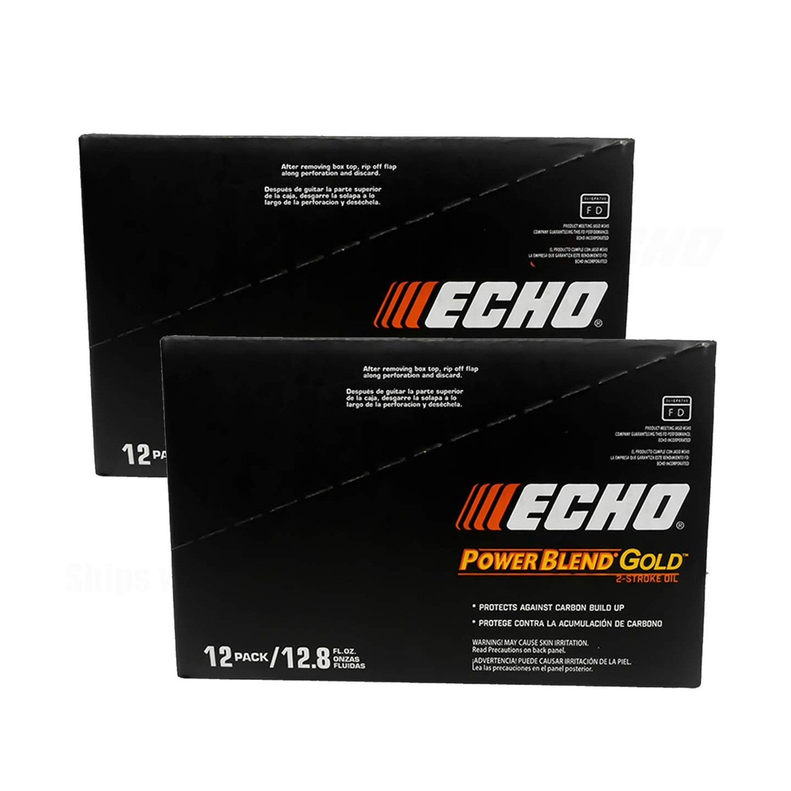 24PK Echo Oil 12.8 oz Bottles 2 Cycle Mix for 5 Gallon – Power Blend 6450005