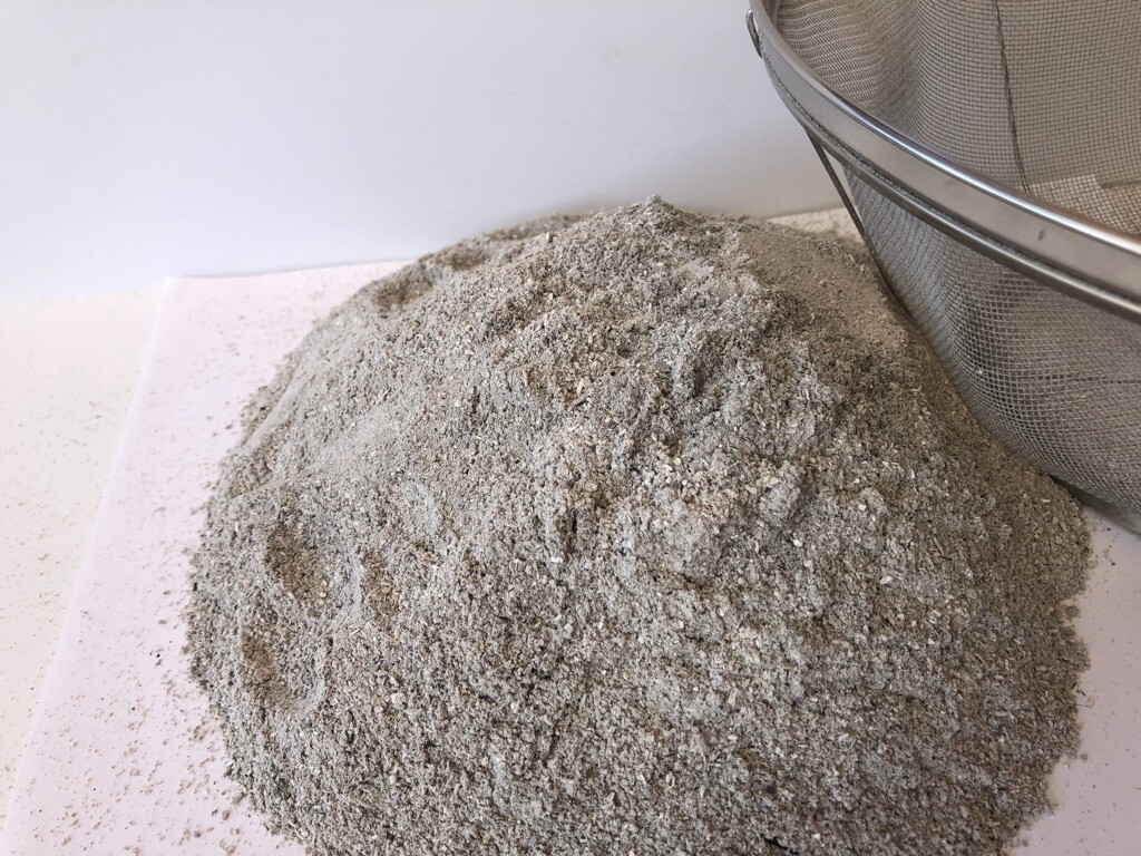 Organic Wood Ash. Sifted. Gardening, Fertilizer,Ice grip,Chicken bath, 2 lb.