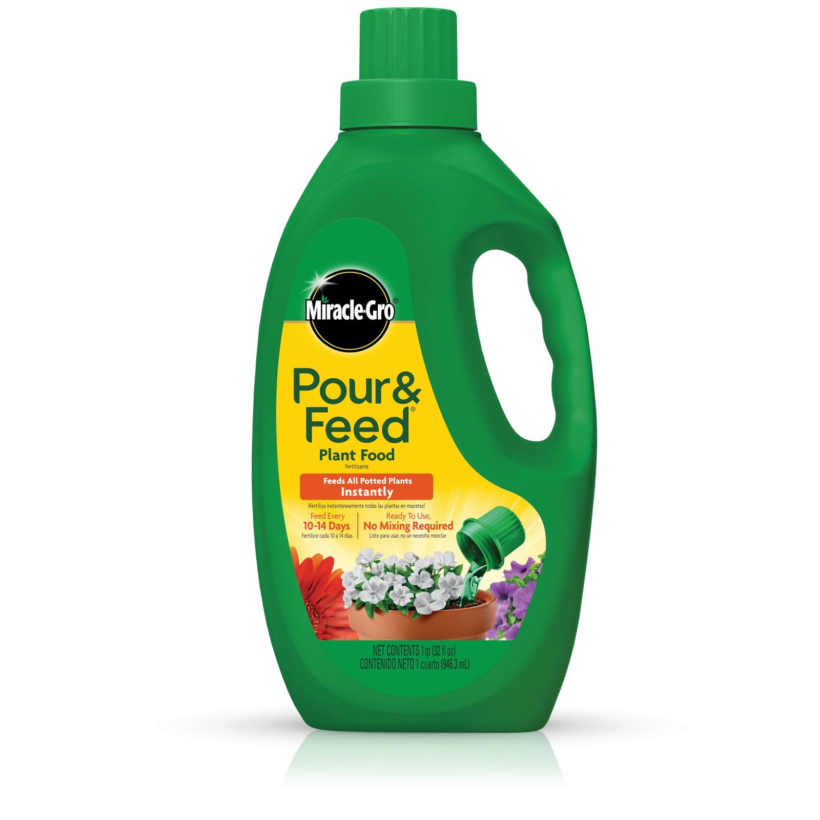 Liquid Plant Food 32 fl. oz. Fertilizer for Indoor Outdoor Potted Plants