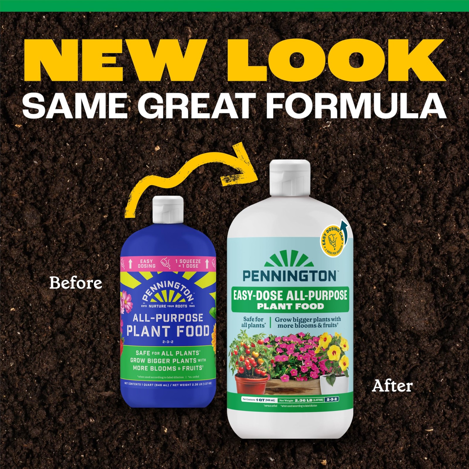 All Purpose Plant Food 232 32oz Liquid Fertilizer for Indoor Gardening