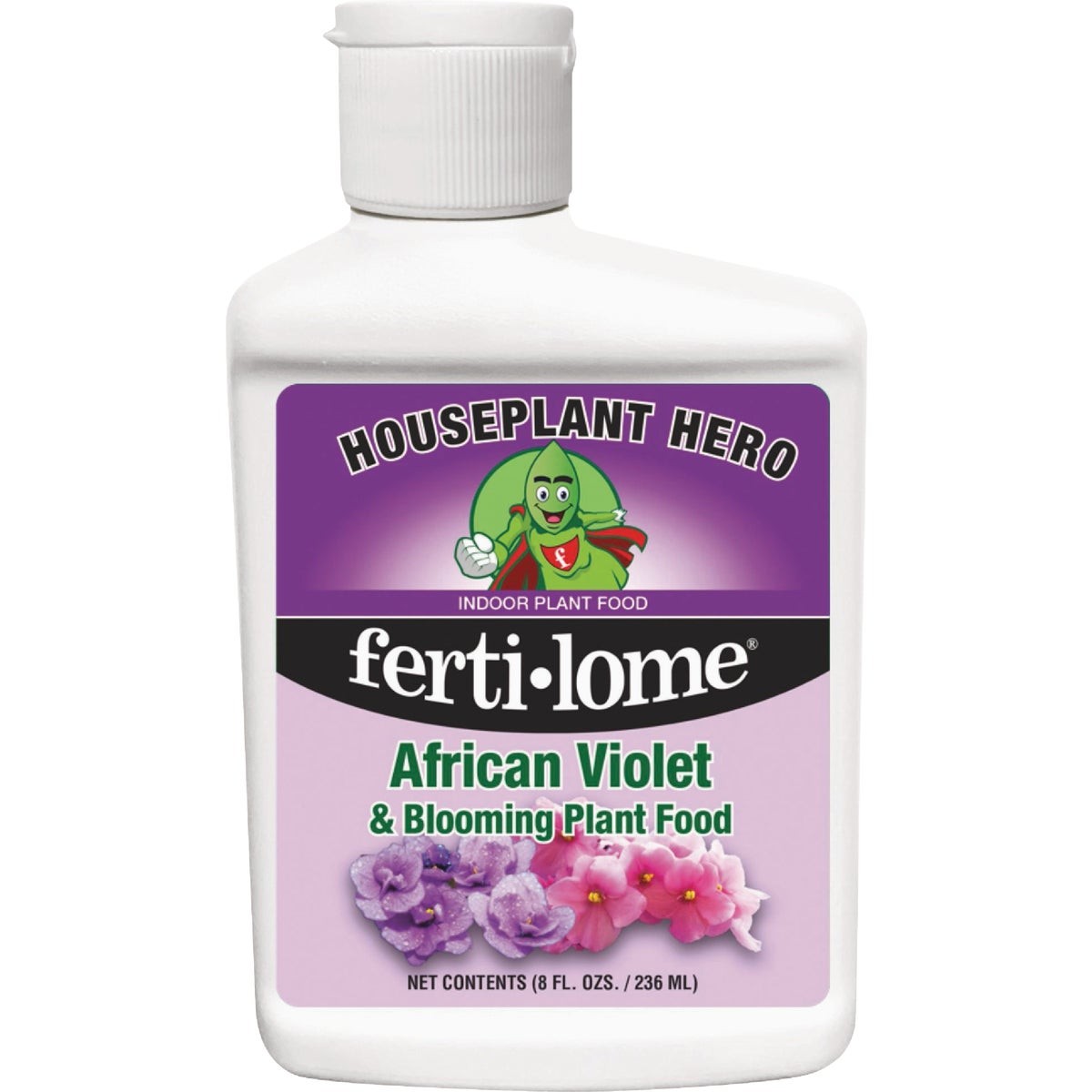 Ferti-lome Houseplant Hero 8 Oz. 8-10-8 Concentrated Liquid African Violet &