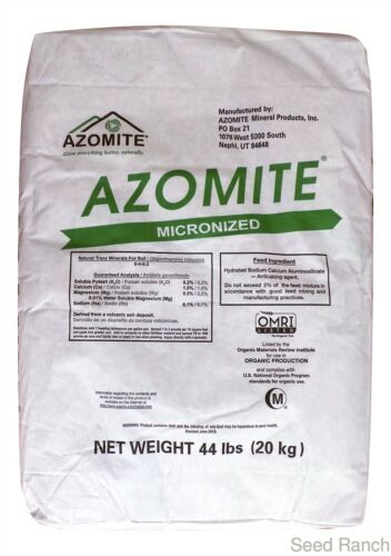 AZOMITE Organic Trace Mineral Additive Fertilizer – 2.2 lbs (1 KG KILO)