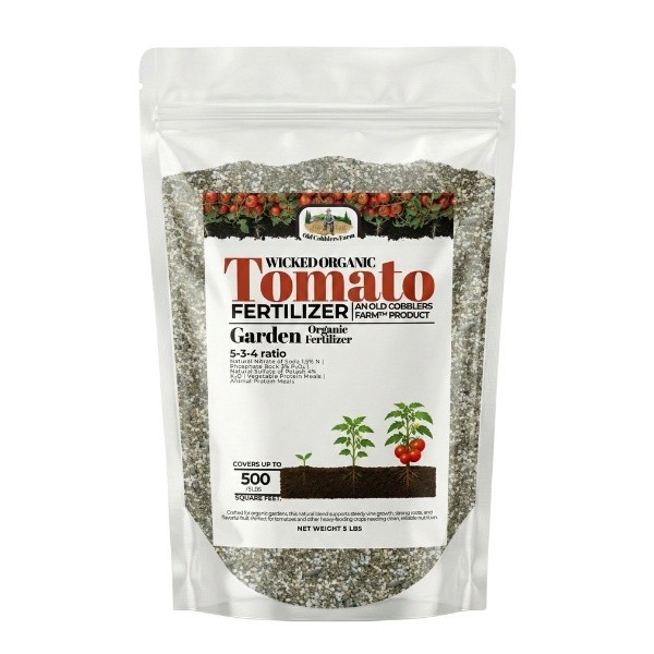 Old Cobblers Farm™ Wicked Organic Tomato Fertilizer – Boost Growth & Harvest