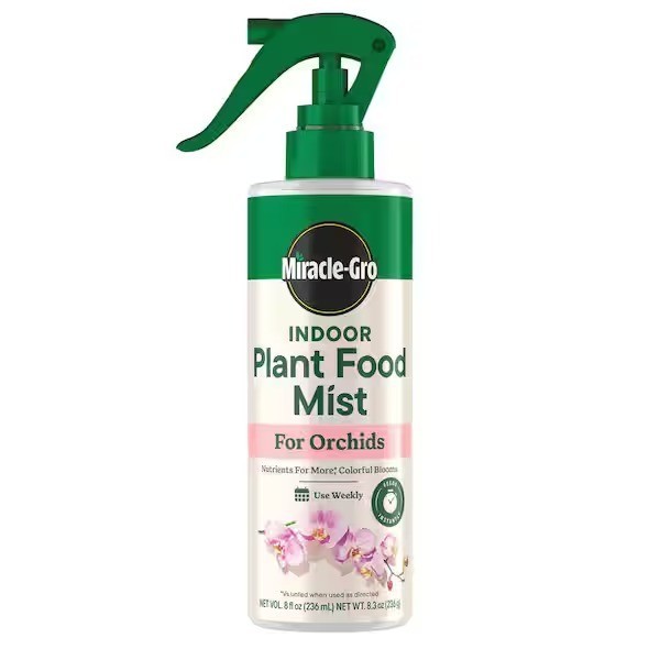 Miracle-Gro Indoor Plant Food Mist for Orchids 8 fl. oz indoor Orchid Plant Food