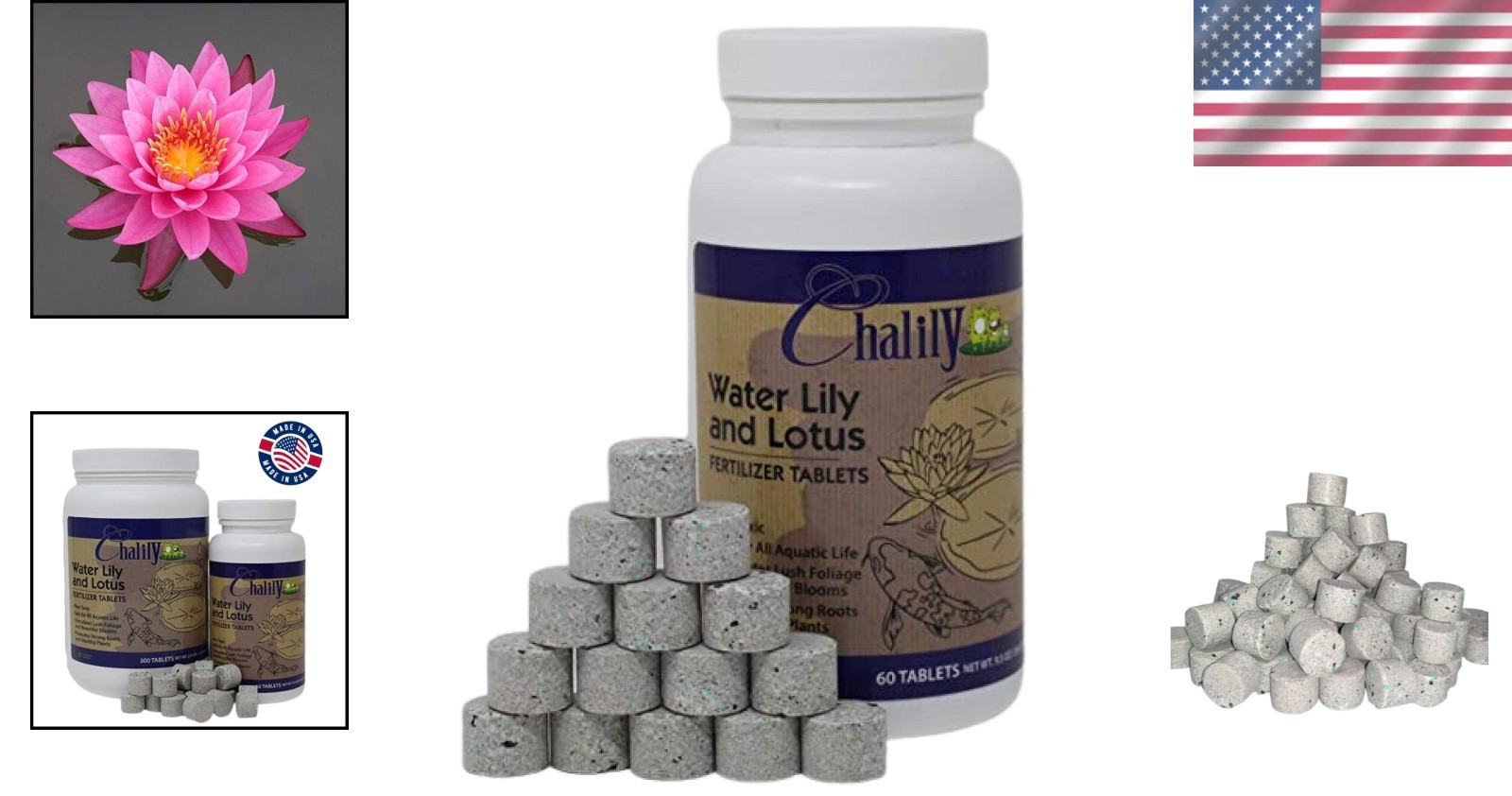 Aquatic Plant Fertilizer Tabs | Blooms & Foliage Boost