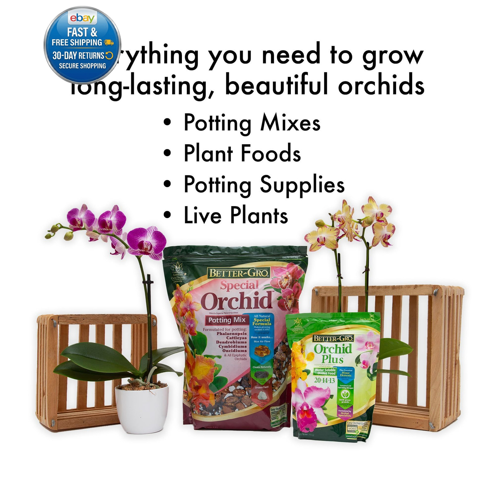 Orchid Plus 20-14-13 – Urea-Free Pack of 1, Original Version