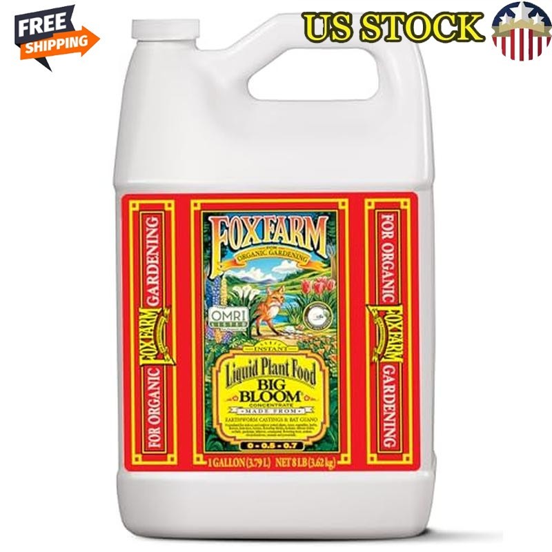 Big Bloom Liquid Fertilizer Concentrate NPK 0.01-0.03-0.7 For All Plants New