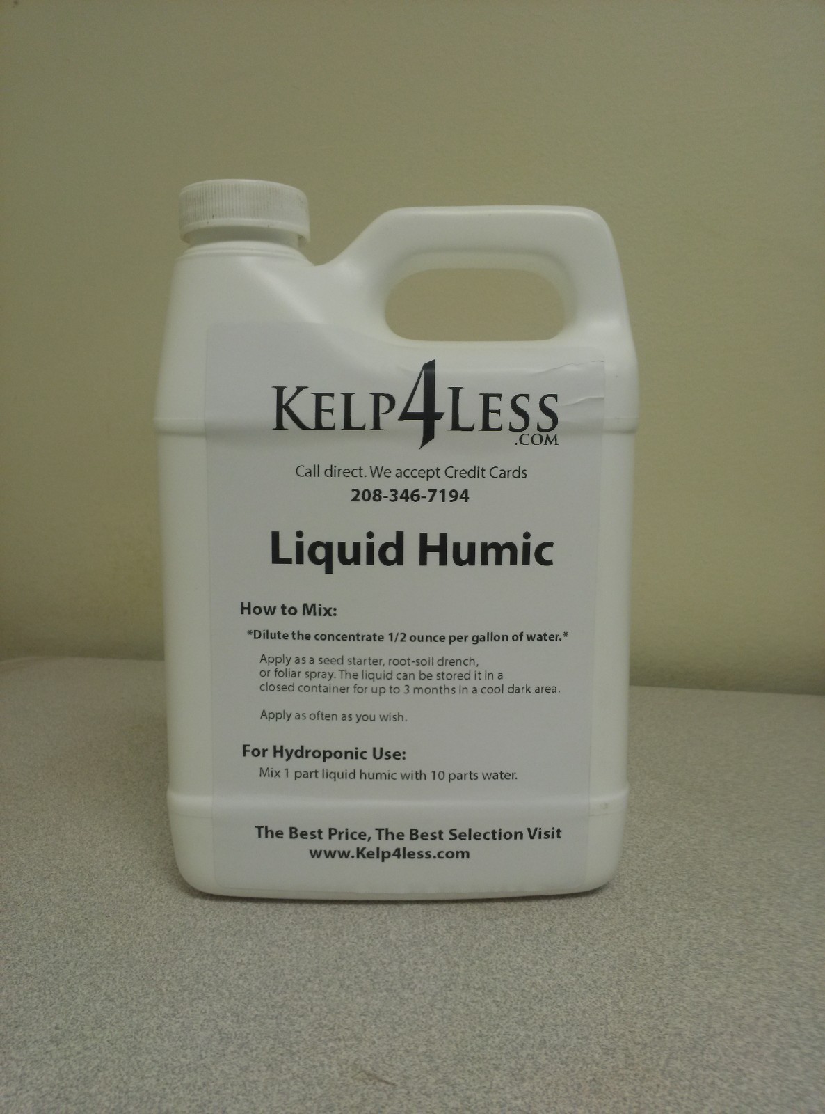 Organic Humic Acid 1 Quart 12%Concentrate Leonardite Potassium Humic Plant Food