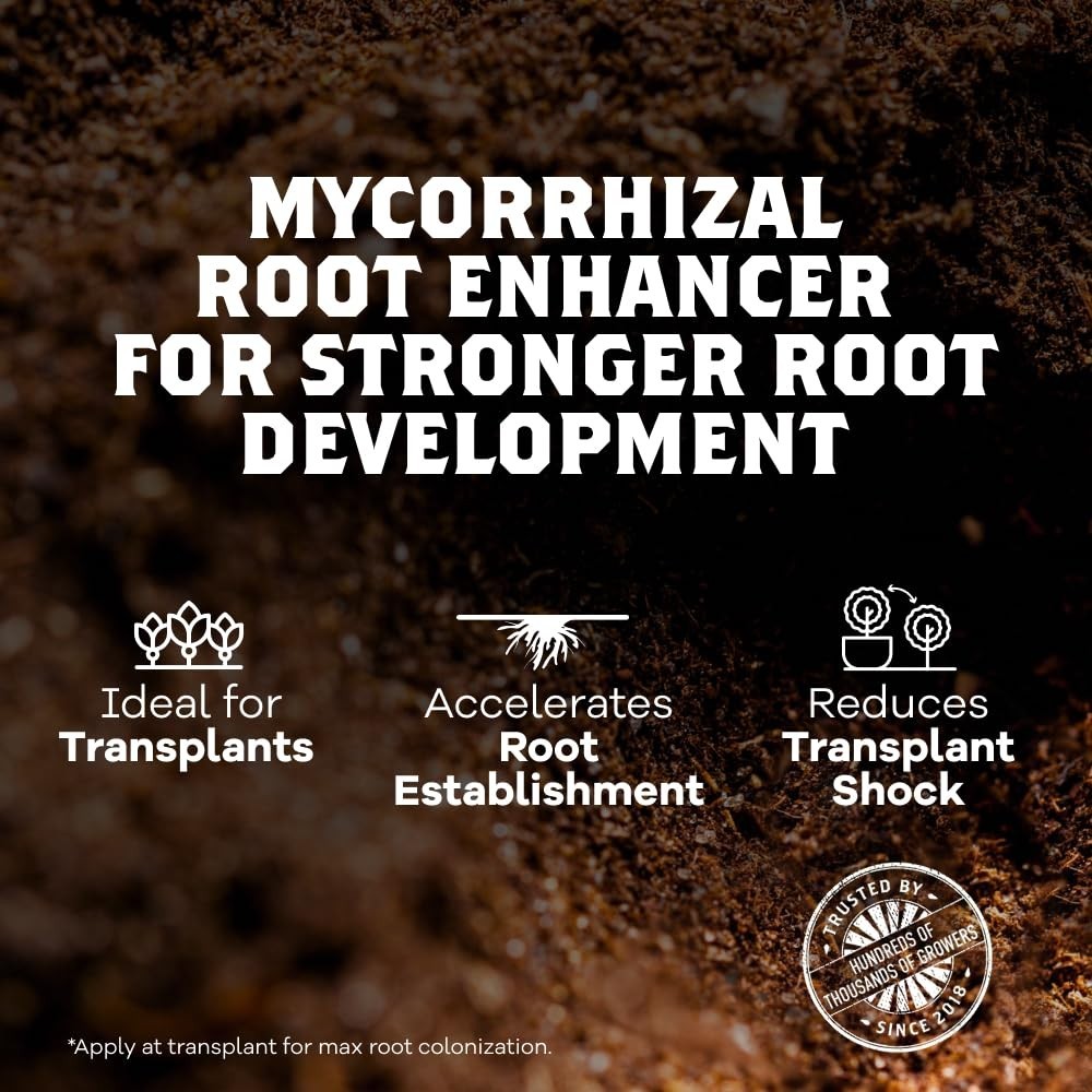 Mycorrhizal Fungi Granules 200g Biofertilizer for Plant Growth 900 Propagules/g