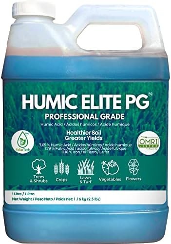 Humic Acid Organic Lawn Fertilizer – Fulvic Humic Mineral Blend for Trees, Sh…